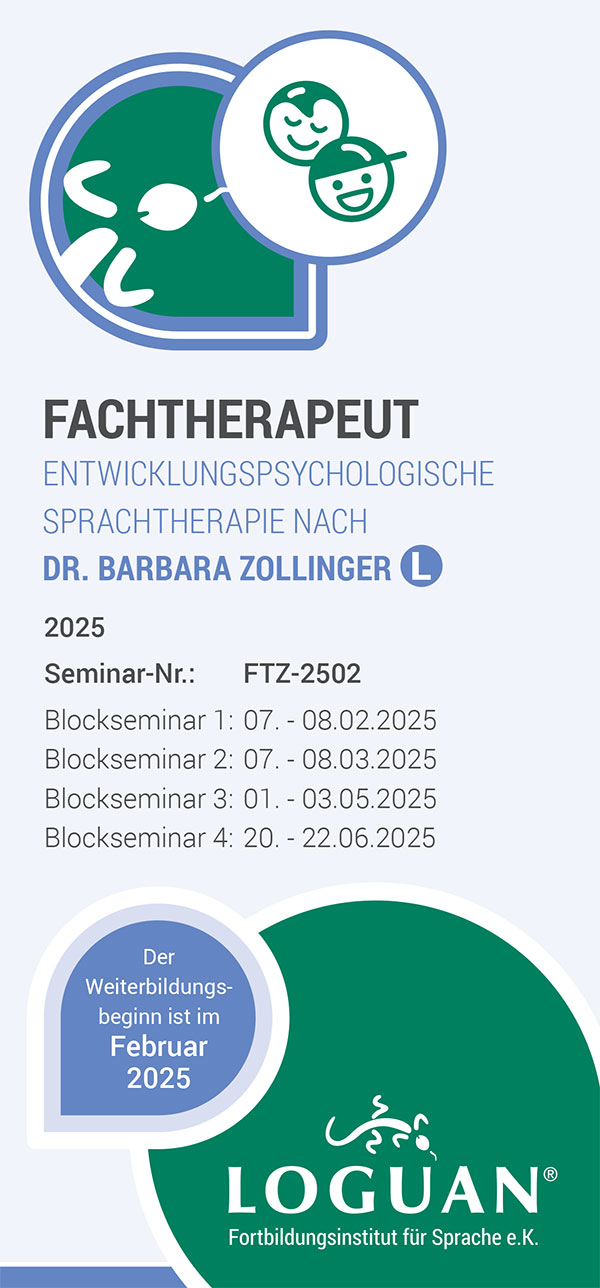 Loguan Flyer Fachtherapeut Zollinger 2025