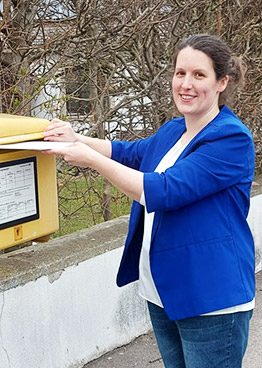 Ellen Wettengel, Büroassistentin